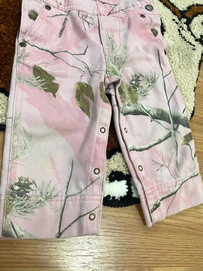 Vintage Cabela's Pink Camo Realtree Overalls, Size 6 Months - Deer Creek Mercantile