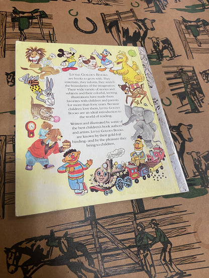Vintage Little Golden Book - Santa's Toy Shop (White Cover) - Deer Creek Mercantile