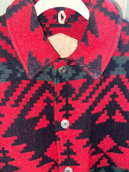 Vintage Woolrich Southwestern Coat, Jacket, Size Large USA Made - Deer Creek Mercantile