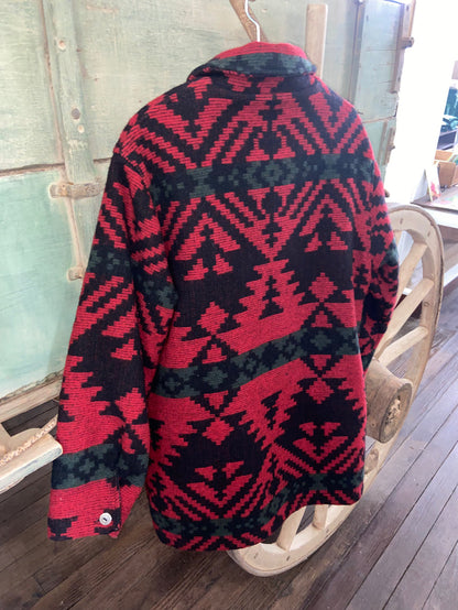 Vintage Woolrich Southwestern Coat, Jacket, Size Large USA Made - Deer Creek Mercantile