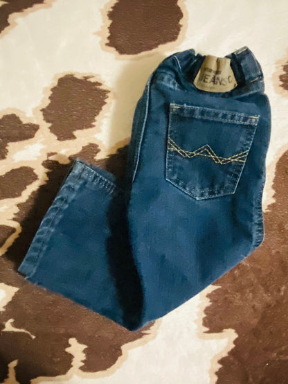 Pre-Loved Wrangler Baby Boys Denim Jeans, Size 2T - Deer Creek Mercantile