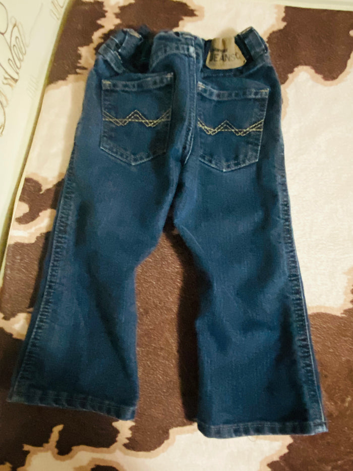Pre-Loved Wrangler Baby Boys Denim Jeans, Size 2T - Deer Creek Mercantile