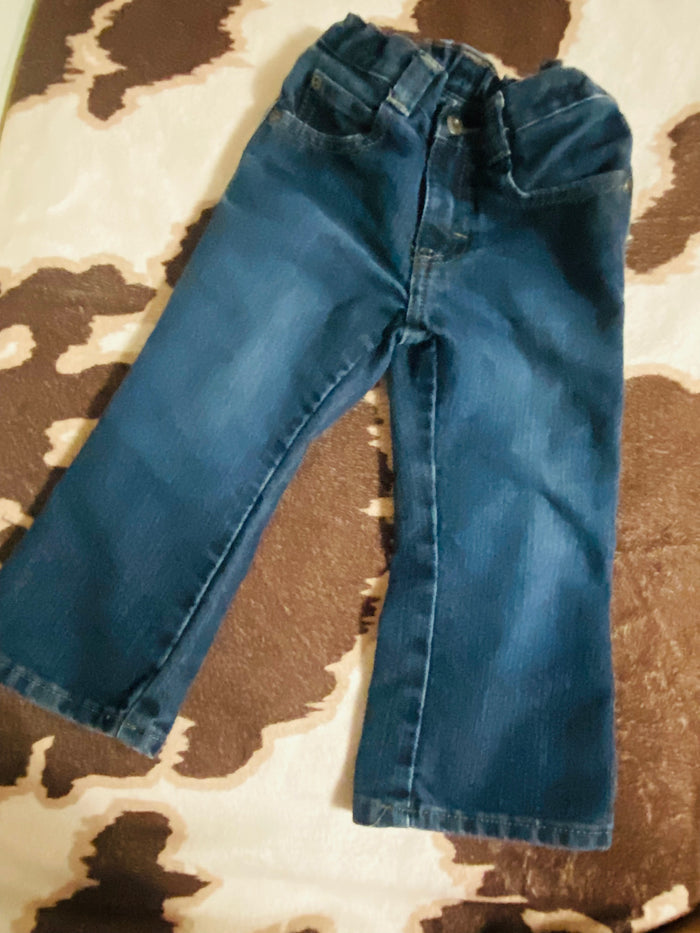 Pre-Loved Wrangler Baby Boys Denim Jeans, Size 2T - Deer Creek Mercantile