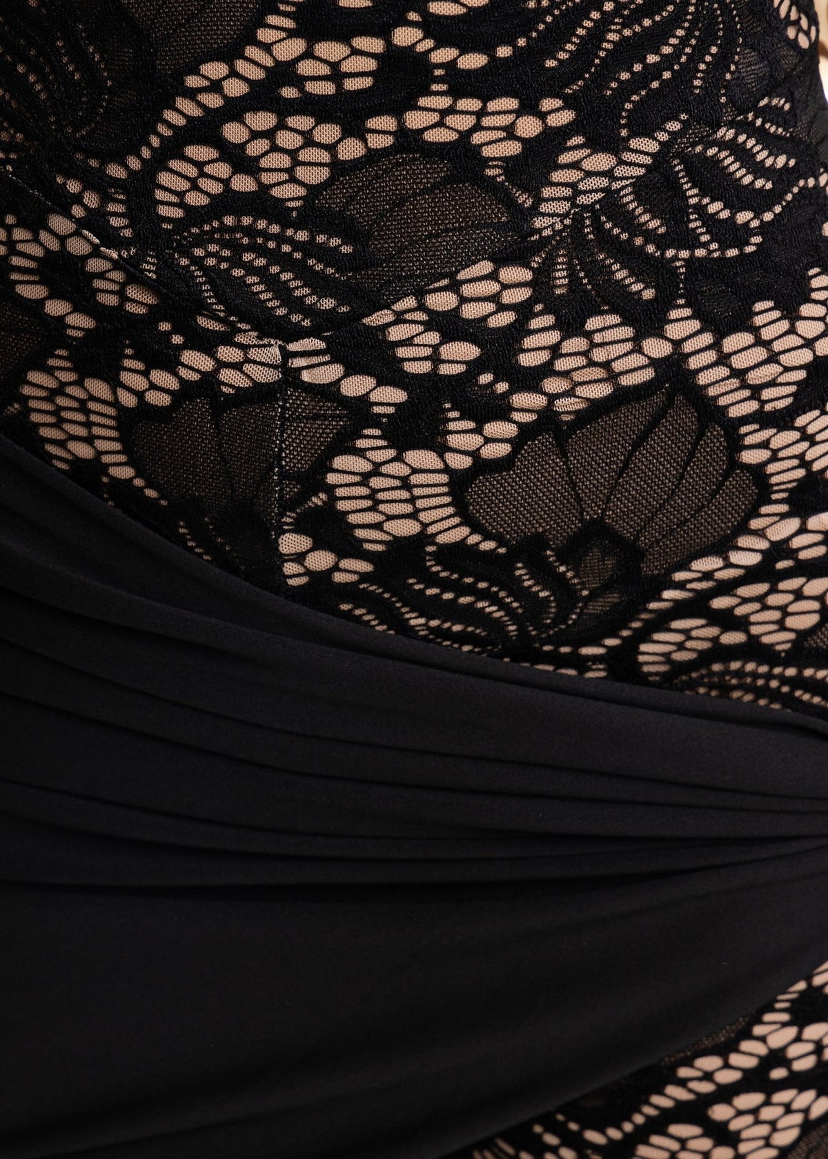 Illicit Affairs Lace Jumpsuit - Black