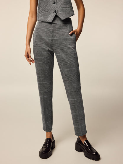 Glen Plaid Trouser