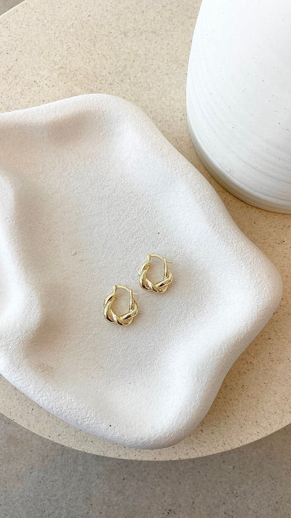 Lue Earrings - Gold