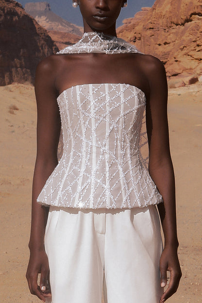 Raina Top - White