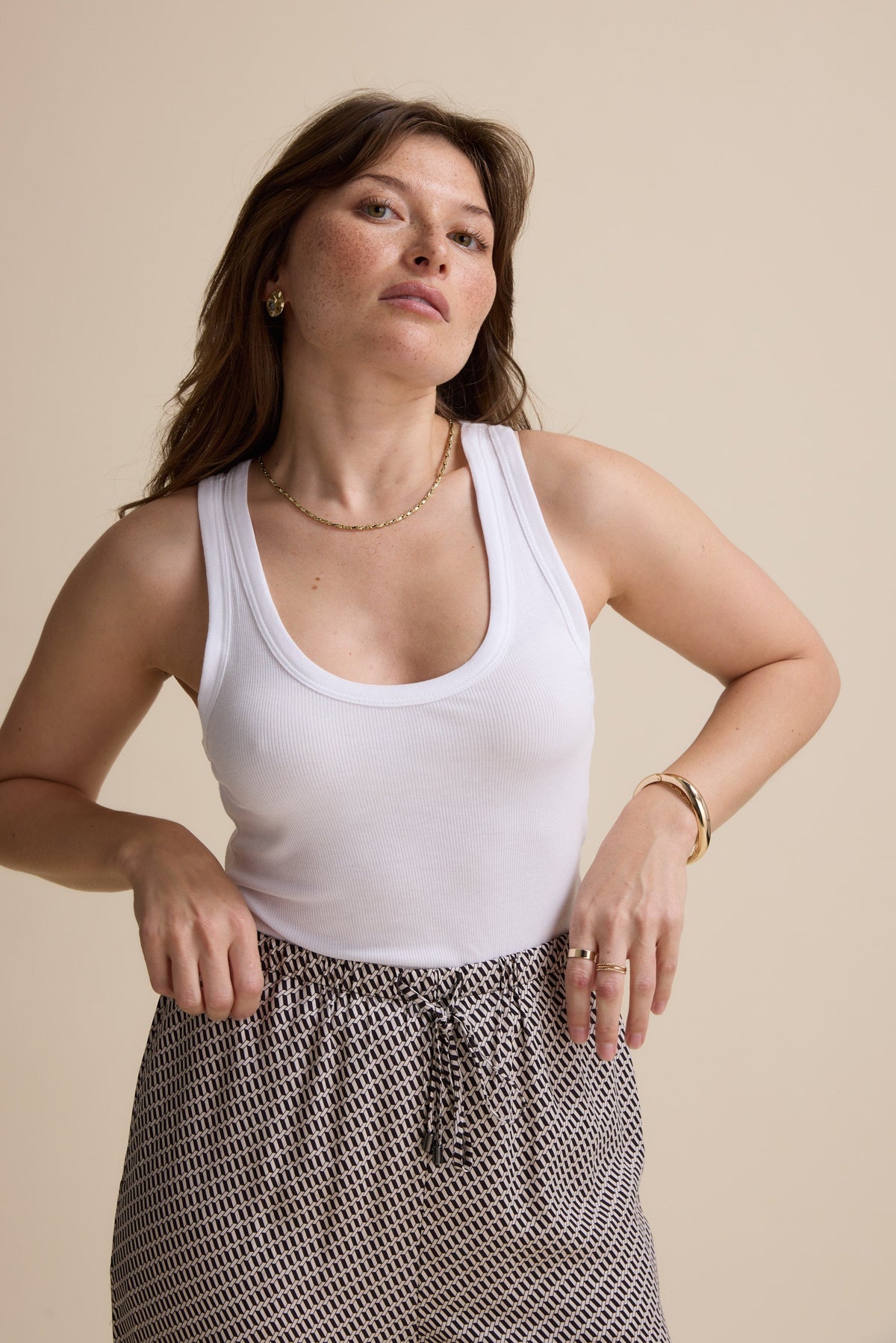 Sienna Ribbed Tank