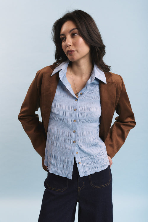 Tahlia Shirred Detail Shirt