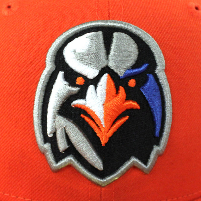 Aberdeen IronBirds New Era 59Fifty Fitted Hat (Orange Gray Under Brim)