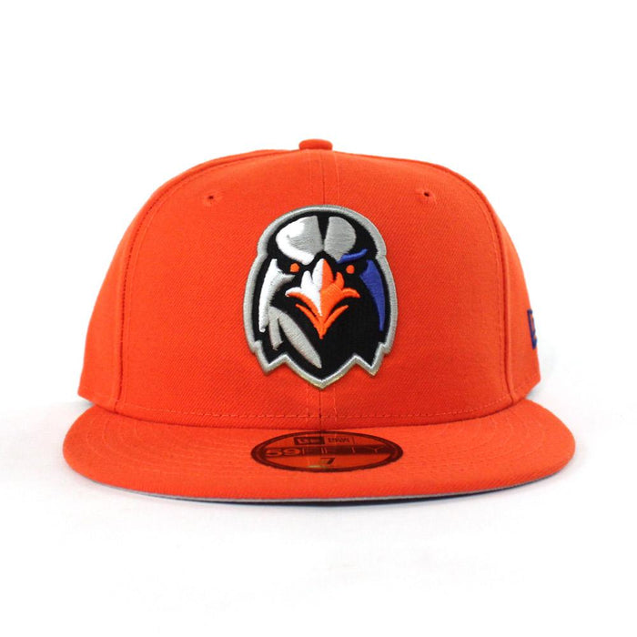 Aberdeen IronBirds New Era 59Fifty Fitted Hat (Orange Gray Under Brim)
