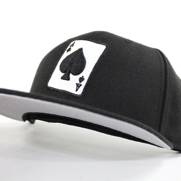 Ace of Spades New Era 59Fifty Fitted Hats (Black)