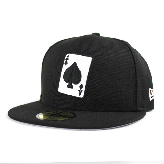 Ace of Spades New Era 59Fifty Fitted Hats (Black)