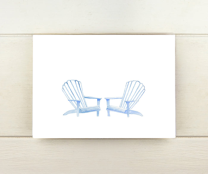 Adirondack Chairs Card