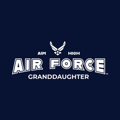Air Force Granddaughter T-Shirt (Navy)