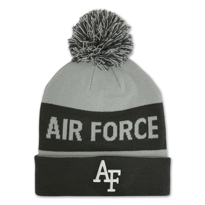 Air Force Nike Rivalry Psycho Peak Beanie (Grey)