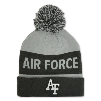 Air Force Nike Rivalry Psycho Peak Beanie (Grey)