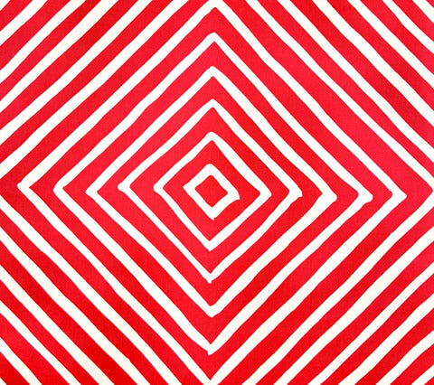 Alan Campbell Fabric: Silvio One Color - Custom Red on Tinted 100% Cotton Sateen