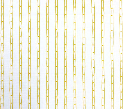 Alan Campbell Fabric: Soho Vertical - Custom Taxicab on White Belgian Linen / Cotton