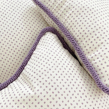 Alan Campbell Fabric: Tate - Custom Windsor Blue on Tinted Belgian Linen / Cotton
