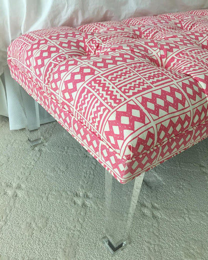 Alan Campbell Fabric: Tie Dye - Custom Soft Gray on White Belgian Linen / Cotton