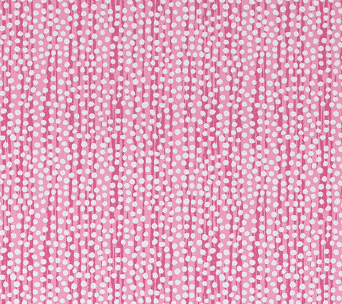 Alan Campbell Wallpaper: Mojave - Custom Pinks on White Paper (5 YARD MINIMUM)