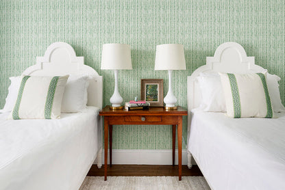 Alan Campbell Wallpaper: Mojave - Custom Pinks on White Paper (5 YARD MINIMUM)