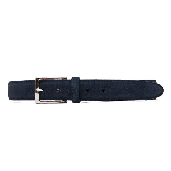 lost & found Alden Alden Navy Suede Belt