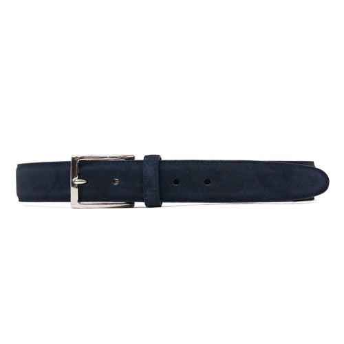 lost & found Alden Alden Navy Suede Belt