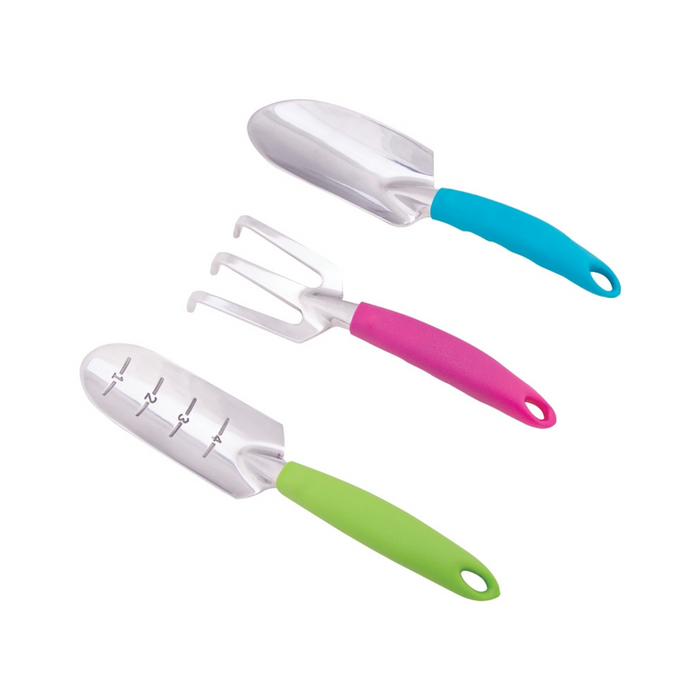 Aluminum Hand Trowel & Cultivator 3 Piece Set - Pittsboro Feed