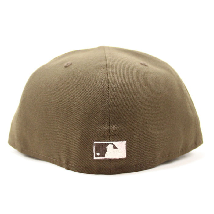 Anaheim Angels 40th Anniversary New Era 59Fifty Fitted Hat (GITD Walnut Pink Under Brim)