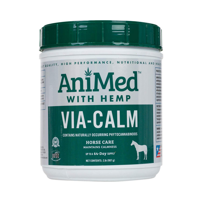 AniMed Via-Calm with Hemp Horse Supplement - Pittsboro Feed
