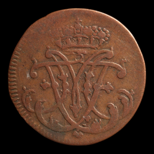 Archbishopric of Cologne, Maximilian Frederick of Königseck, ¼ Stüber - 1765 CE - German States