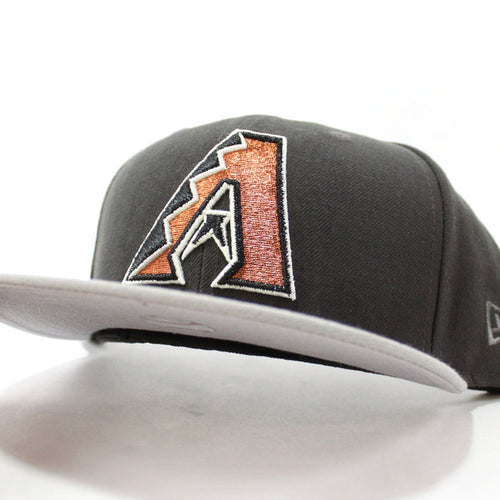 Arizona DiamondBacks New Era 59Fifty Fitted hat (Dark Gray Gray Copper)