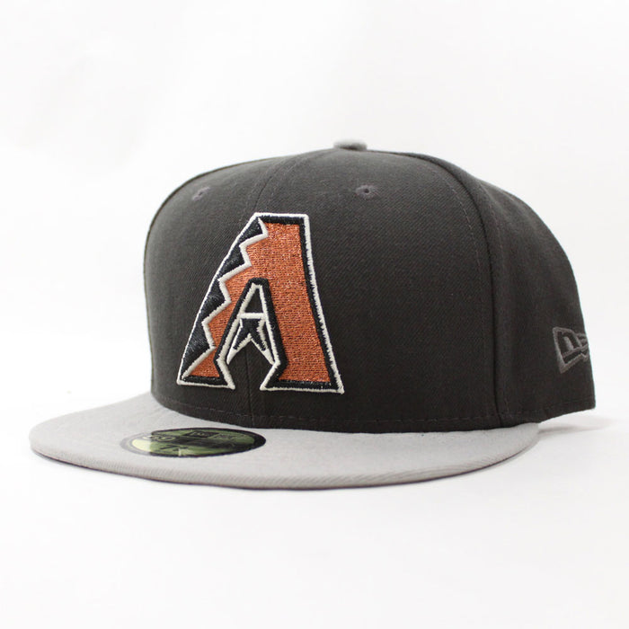 Arizona DiamondBacks New Era 59Fifty Fitted hat (Dark Gray Gray Copper)