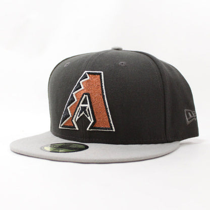 Arizona DiamondBacks New Era 59Fifty Fitted hat (Dark Gray Gray Copper)