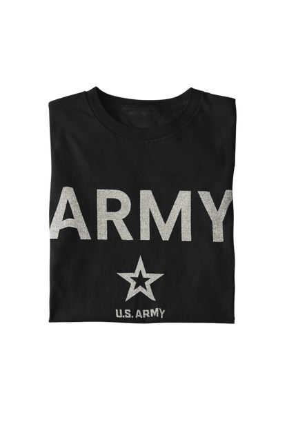 Army Reflective PT T-Shirt (Black)