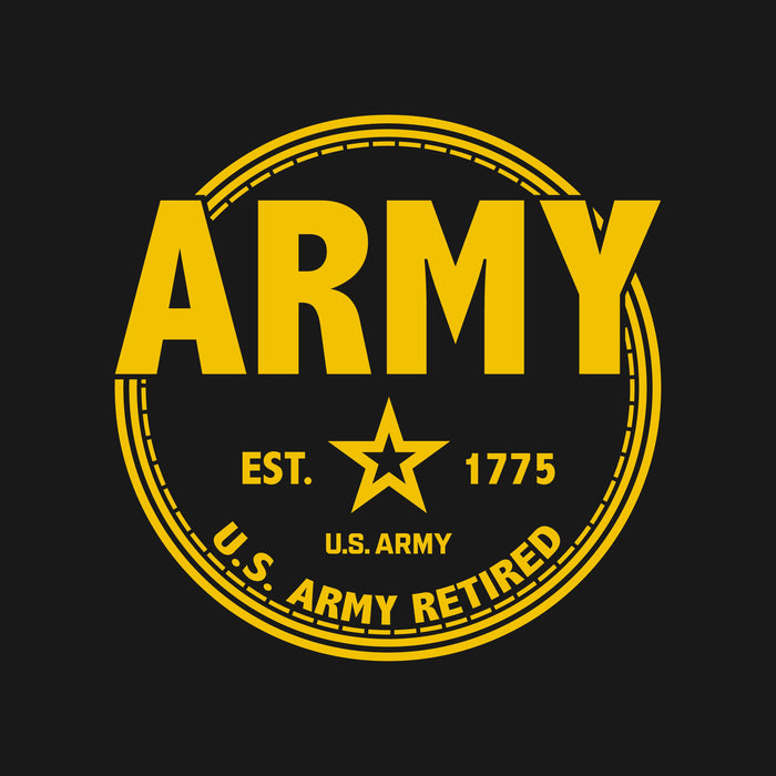Army Retired Ladies T-Shirt