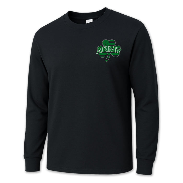 Army Shamrock Long Sleeve T-Shirt
