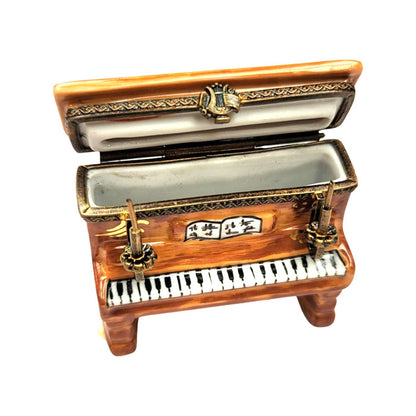 Ballerina Piano Elegance Box Porcelain Limoges Music LIMOGES BOXES dance French Trinket Box
