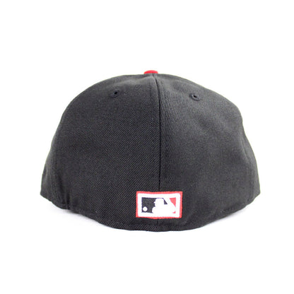 Baltimore Orioles New Era 59Fifty Fitted Hat (Black Red Gray Under Brim)