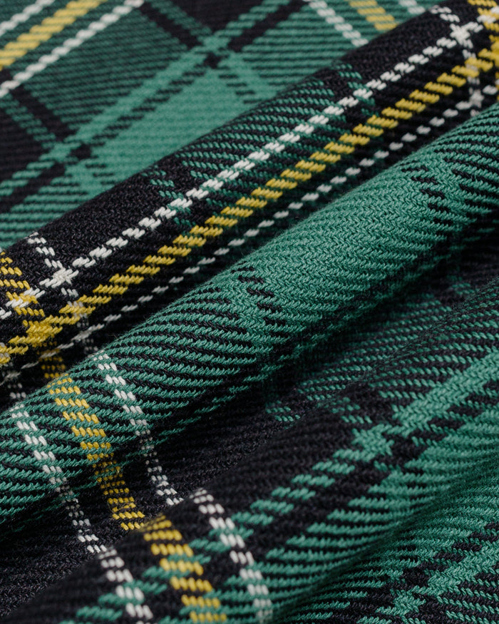lost & found Bather Bather Algae Plaid Flannel Shirt