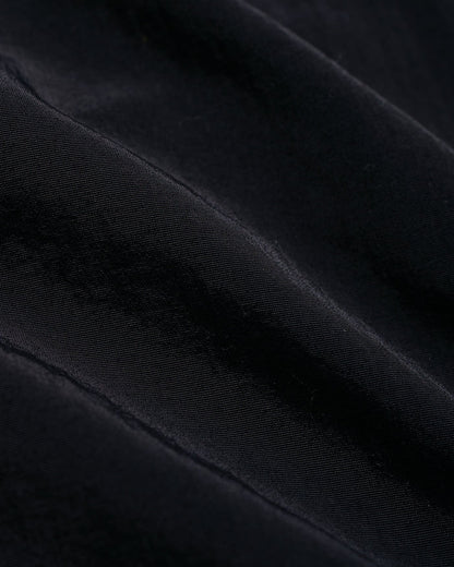 Bather Solid Black Swim Trunk