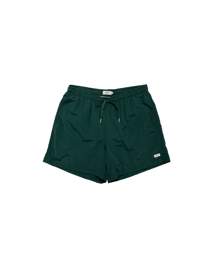 Bather Solid Pine Swim Trunk