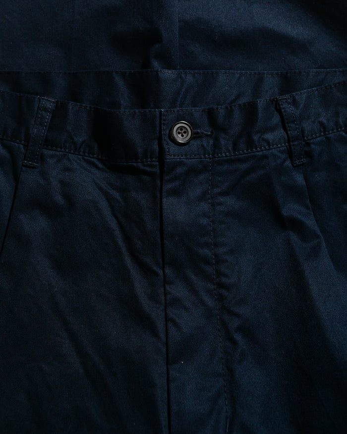 lost & found Beams Plus Beams Plus 1Pleat 80/3 Twill Navy