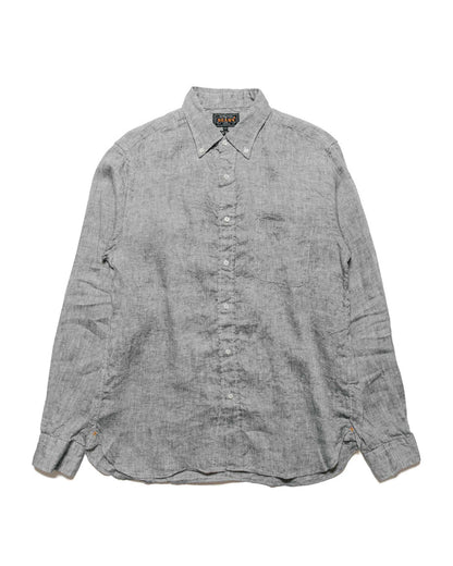 lost & found Beams Plus Beams Plus B.D. Linen Oxford Black