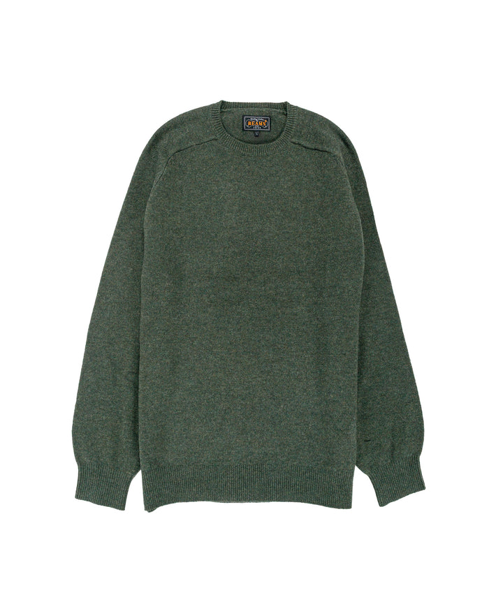 lost & found Beams Plus Beams Plus Crew 9G Green