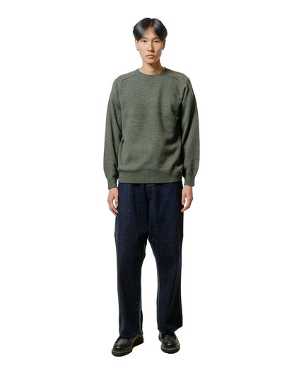 lost & found Beams Plus Beams Plus Crew 9G Green