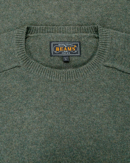 lost & found Beams Plus Beams Plus Crew 9G Green