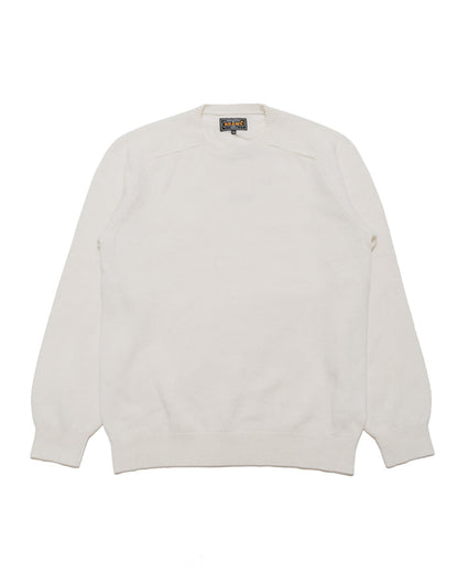 lost & found Beams Plus Beams Plus Crew 9G Off White